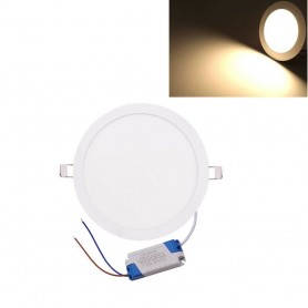 PANNELLO LED 20W LUCE CALDA PLAFONIERA SLIM INCASSO FARETTO 20 WATT