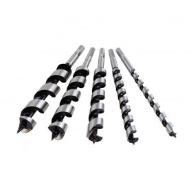 KIT 5 FRESE LEGNO PUNTE TRAPANO 10 13 19 22 25 MM FRESA LEGNO PUNTA ESAGONALE