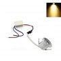 FARETTO LED 1W A INCASSO SILVER PUNTO LUCE LUCE CALDA