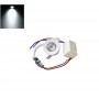 FARETTO LED 1 W A INCASSO MINI PUNTO LUCE BIANCA 6500K BORDO BIANCO