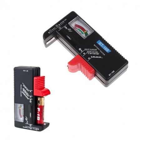 TESTER CONTROLLO BATTERIE STILO MINI STILO TEST VERIFICA LA CARICA BATTERIA