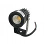 FARETTO LED COB 3.5 W PROIETTORE DA GIARDINO STAFFA A PARETE LUCE CALDA