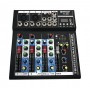 MIXER DJ 4 CH BLUETOOTH LETTORE MP3 AUDIO KARAOKE MIC USB PIANOBAR