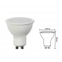 FARETTO LED 8 WATT GU10 DA INCASSO LAMPADINA 8W LUCE CALDA 3000K