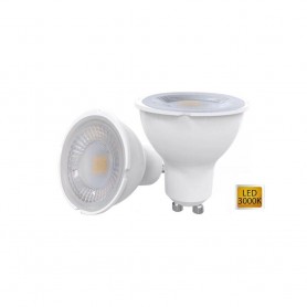 FARETTO LED 6 WATT GU10 DA INCASSO LAMPADINA 6W LUCE CALDA 3000K