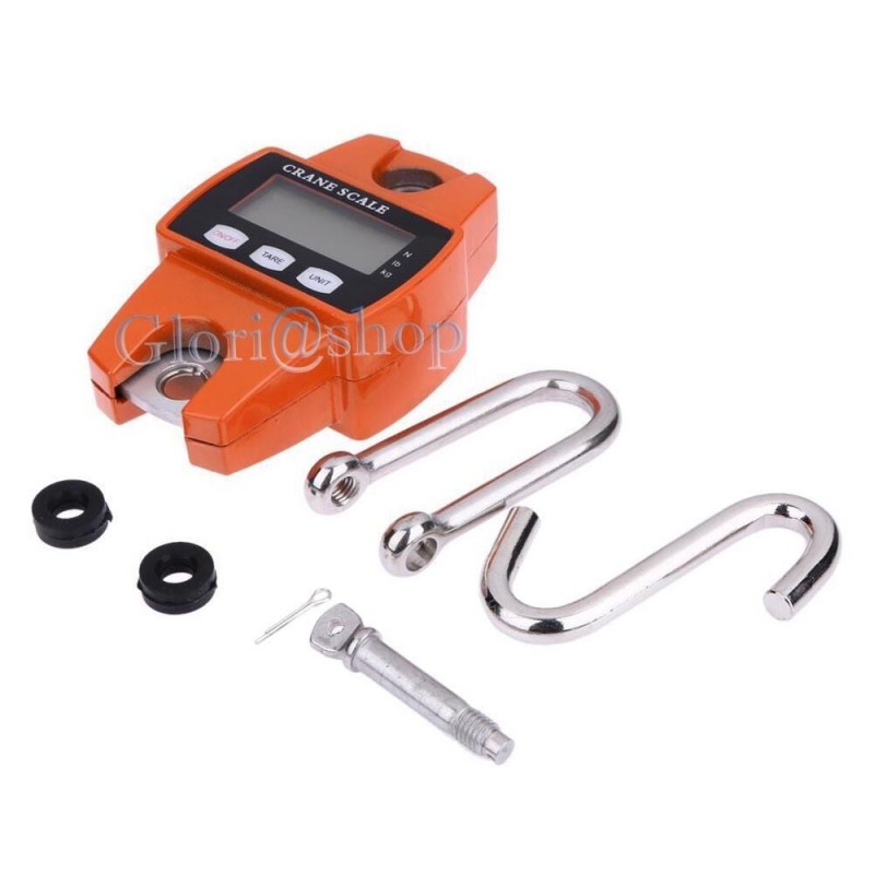 Bilancia Elettronica Con Gancio - Pesa Fino A 300 Kg | Dinamometro Digitale Industriale - Foto 6