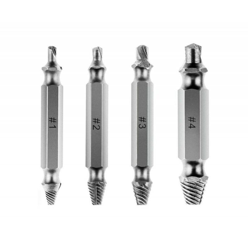 TONYSA 5 Pezzi Di Punte Da Trapano Per L'estrazione Di Viti Rotte E Danneggiato Strumento Di Rimozione Facile Da Estrarre 86528135 - Foto 4