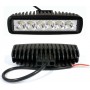 FARO 6 LED LAMPADA SUPPLEMENTARE PROFONDITA X AUTO JEEP FUORISTRADA 12V 18W IP68