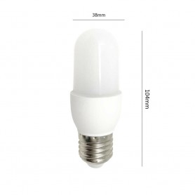 LAMPADINA LED 6.5 WATT LUCE BIANCA 6500K ATTACCO E27 C38-F