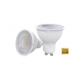 FARETTO LED 6 WATT GU10 DA INCASSO LAMPADINA 6W LUCE BIANCA 6500K