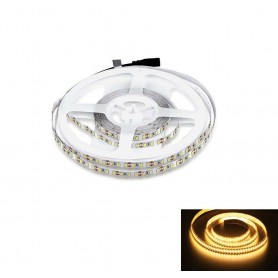 STRISCIA 600 LED LUCE CALDA 3000K  . BOBINA 5 METRI STRIP 2835 SMD