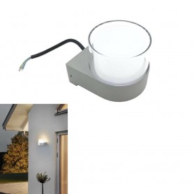 APPLIQUE A PARETE FARETTO LED LUCE CALDA 3000K 7 W IP65 ES57GC