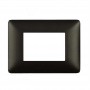 PLACCA COLORE NERO 3 POSTI 503 COMPATIBILE SERIE MATIX