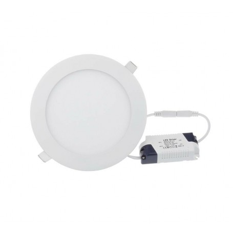 PANNELLO LED LUCE BIANCA PLAFONIERA SLIM INCASSO FARETTO 24 W DRIVER