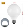 LAMPADINA LED 20 W LAMPADA GLOBO SFERA LUCE BIANCA E27 G125