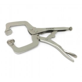 PINZA AUTOBLOCCANTE A SCATTO MORSETTO REGOLABILE A VITE GANASCIA A C 275 MM 11