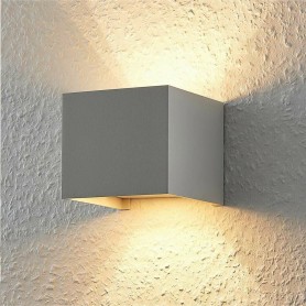 APPLIQUE DA PARETE ESTERNO FARETTO LED LUCE CALDA 3000K 12 W IP65 ES46GC