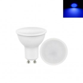 FARETTO LED 6 WATT GU10 AD INCASSO LAMPADINA 6W LUCE BLU