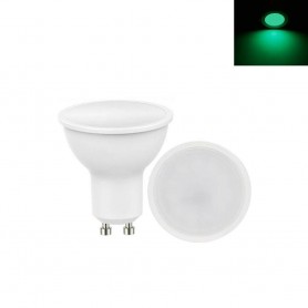 FARETTO LED 6W GU10 AD INCASSO LAMPADINA LUCE VERDE