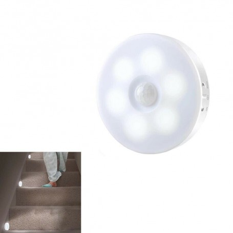 Faretto a Led con Sensore di Movimento Crepuscolare per Esterno