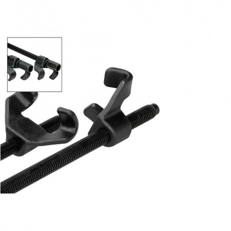 Coppia Compressori Molle Oxfo - Estrattore Ammortizzatori 36 Cm, Con Ganci E Attacco 1/2'' - Foto 3