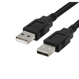 CAVO USB 2.0 MASCHIO / MASCHIO PROLUNGA 180 CM CAVETTO NERO