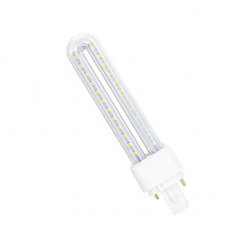 LAMPADINA LED 15 W G24 2 PIN LAMPADA TUBOLARE LUCE BIANCA 6500K 15 WATT