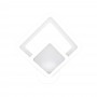 APPLIQUE LED FORMA DI ROMBO IN VETRO DA PARETE LUCE BIANCA LAMPADA 12 W
