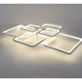 PLAFONIERA LED 70 WATT LUCE NATURALE LAMPADARIO 6 QUADRATI QUADRATO MODERNO