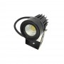 FARETTO LED COB 3.5 W PROIETTORE DA GIARDINO STAFFA A PARETE LUCE VERDE