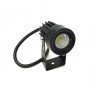 FARETTO LED COB 3.5 W PROIETTORE DA GIARDINO STAFFA A PARETE LUCE VERDE