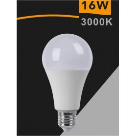 LAMPADINA LED 16 W LAMPADA LUCE CALDA 3000K E27 A70