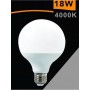 LAMPADINA LED 18 W LAMPADA GLOBO SFERA LUCE NATURALE 4000K E27 G95