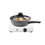 FORNELLO ELETTRICO 500 W CUCINA PORTATILE PIANO COTTURA 1 PIASTRA DA CAMPEGGIO