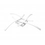 PLAFONIERA LED LUCE BIANCA 6500K LAMPADARIO 35 WATT STILE MODERNO