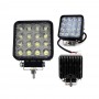 FARO 16 LED LUCE BIANCA PER AUTO FUORISTRADA FARETTO SUPPLEMENTARE LAMPADA 48 W