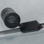 PORTA FARETTO DA BINARIO CON ATTACCO GU10 FARO ORIENTABILE PER SOFFITTO NERO P26-N