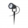 FARETTO LED 5 W PROIETTORE LUCE VERDE DA GIARDINO CON STAFFA PICCHETTO TERRA ES06-NV