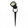 FARETTO LED 5 W LUCE BIANCA PROIETTORE CON PICCHETTO DA TERRA GIARDINO STAFFA ES06-NF