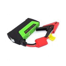 AVVIATORE BATTERIE AUTO DI EMERGENZA JUMP STARTER CAVI BATTERIA RICARICABILE