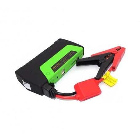 AVVIATORE BATTERIE AUTO DI EMERGENZA JUMP STARTER CAVI BATTERIA RICARICABILE