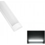 PLAFONIERA LED A PARETE SOFFITTO SOTTOPENSILE SLIM 27 W 60 CM LUCE BIANCA FREDDA