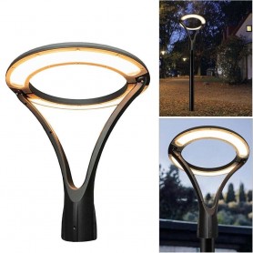 LAMPIONE DA GIARDINO 100 WATT LAMPADA LED LUCE CALDA MODERNA PER VIALETTI IP65