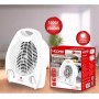 TERMOVENTILATORE CALDO BAGNO SCALDINO STUFETTA TERMOSTATO REGOLABILE 1000W 2000W