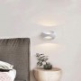 APPLIQUE LED 6 WATT DA PARETE 3 TONALITÀ LUCE BIANCA CALDA NATURALE AQ15 BIANCO