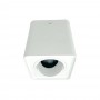 PORTA FARETTO ORIENTABILE SUPPORTO PORTAFARETTO DA SOFFITTO ESTERNO BIANCO P34B1