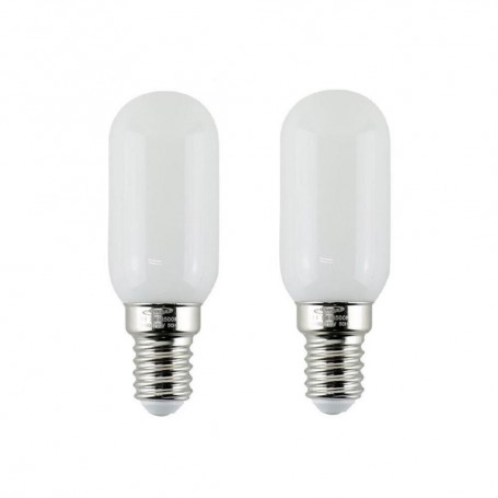 2 X LAMPADINA LED 4 WATT LUCE CALDA 3000K E14 PER LAMPADARIO CAPPA DA CUCINA