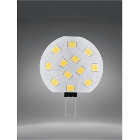 3 X LAMPADINA 12 LED LUCE NATURALE LAMPADA SLIM PIASTRA TONTA G4 2 WATT