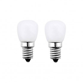 2 LAMPADINE LED 2 WATT LUCE CALDA LAMPADINA PER FRIGORIFERO CAPPA LAMPADARIO