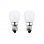 2 LAMPADINE LED 2 WATT LUCE CALDA LAMPADINA PER FRIGORIFERO CAPPA LAMPADARIO